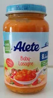 Mängden socker i Babylasagne