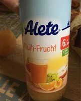 Mängden socker i Jus de fruit