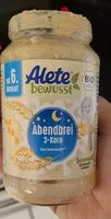 Mängden socker i Abendbrei 3-Korn