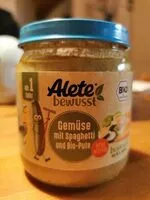 Mängden socker i Gemüse mit Spaghetti und Pute