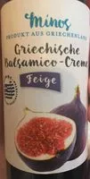 Mängden socker i Griechische Balsamico Creme Feige