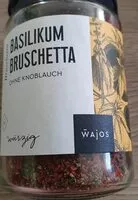 Mängden socker i Basilikum Bruschetta