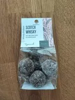 Mängden socker i Scotch Whisky Pralinen