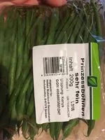Mängden socker i prinzessbohnen
