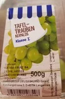 Mängden socker i Tafel-Trauben kernlos