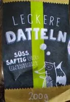 Mängden socker i Datteln ohne Stein