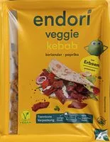 Mängden socker i Veggie Kebab Koriander Paprika