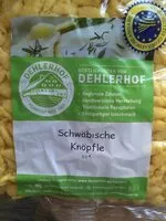 Mängden socker i Schwäbische Knöpfle