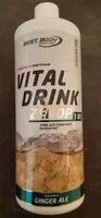 Mängden socker i Vital Drink Zerop 1:80 - Ginger Ale