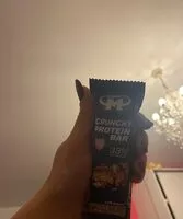 Mängden socker i Crunchy protein bar salty peanut