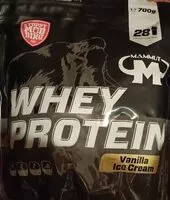 Mängden socker i Whey Protein Vanilla Ice Cream