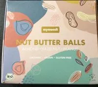 Mängden socker i Nut butter ball
