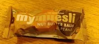 Mängden socker i Nut Butter Balls Peanut