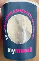 Mängden socker i 20% Protein Cashew Strawberry