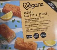 Mängden socker i Vegane sea style sticks