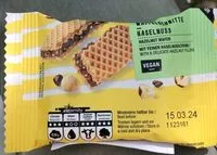Mängden socker i Hazelnut wafer