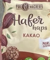 Mängden socker i Hafer haps