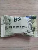 Mängden socker i Bio Energy Ball Peanut Butter Jelly