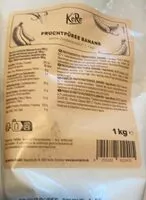 Mängden socker i Fruchtpüree Banane