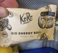 Mängden socker i Bio energy ball - Nougat