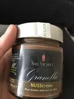 Mängden socker i Granella Nusscreme