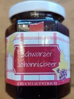 Mängden socker i Schwarzer Johannisbeer Fruchtaufstrich