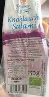 Mängden socker i Knoblauch Salami