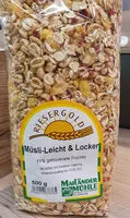 Mängden socker i Müsli leicht & locker