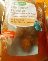 Mängden socker i Bio super cookies