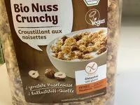 Mängden socker i Bio Nuss Crunchy
