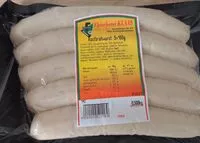 Mängden socker i Rostbratwurst