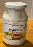 Mängden socker i Veginaise - sans oeuf