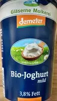 Mängden socker i Weidemilch Joghurt Mild