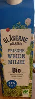 Mängden socker i Frische weide milch