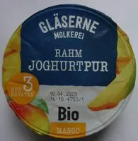 Mängden socker i Rahm Joghurt Mango