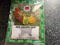 Mängden socker i Koriander, gerebelt