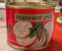 Mängden socker i Bratwurst grob