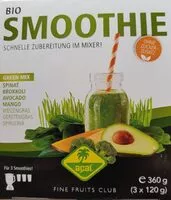 Mängden socker i Bio Smoothie