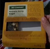 Mängden socker i Nut mix honey