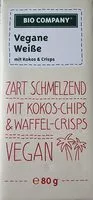 Mängden socker i Vegane weiße mit Kokos und Waffel-Crisps