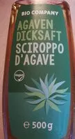 Mängden socker i Sciroppo d'Agave