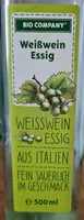 Mängden socker i Weißweinessig