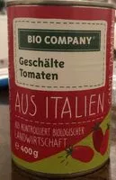 Mängden socker i Geschälte Tomaten
