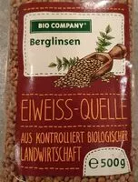 Mängden socker i Berglinsen