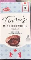 Mängden socker i Tim‘s Mini Brownies