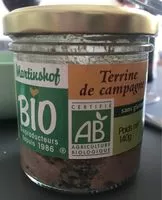 Mängden socker i Terrine de campagne