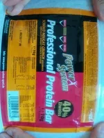 Mängden socker i Professional Protein Bar