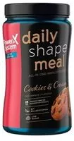 Mängden socker i Daily Shape Meal Cookies & Cream