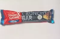 Mängden socker i Crunchy Bar Salted Cashew-Karamell Geschmack