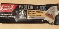 Mängden socker i Protein deluxe white chocolate caramel